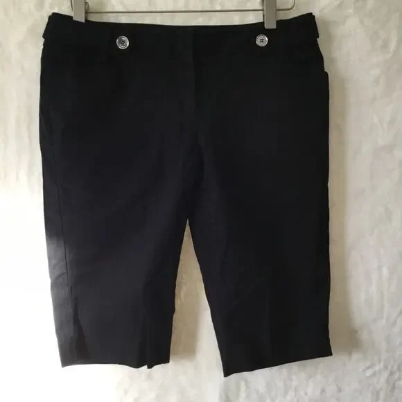 Michael Kors Black Bermuda Shorts - Picture 1 of 15